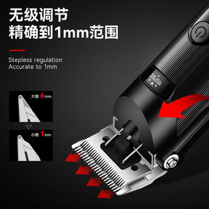 Tondeuse à cheveux Mosertop Top65 rechargeable, alimentée par USB, avec écran LCD, pour usage domestique - Product Image 5