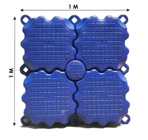 Durable marino <span class=keywords><strong>modular</strong></span> plástico Jet ski pontón flotante Cubo de pontón plataforma flotante para la venta - Product Image 1