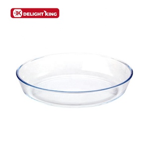 4 Pcs <strong>Set</strong> Oval Rectangular Glass Baking Tray Dish Nested Glass <strong>Bakeware</strong> <strong>Set</strong> - Product Image 3