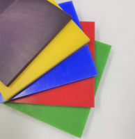 Personnalisation d'usine Heavy Duty 20mm d'épaisseur HDPE PE feuille de plastique 1200*1200mm/1000*2000mm/taille personnalisée