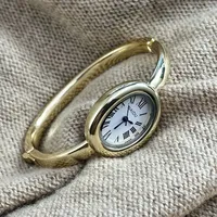 Montre bracelet de marque célèbre, bracelet en acier inoxydable, montre dorée, cadran tendance, cadeau pour femme, montres-bracelets pour filles, Relojes Para Mujer