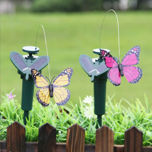 Colibrí volador Luz solar Volador Solar Volando Bailando Juguete Oscilante Pájaro Aleteo <span class=keywords><strong>para</strong></span> jardín y Estaca - Product Image 2