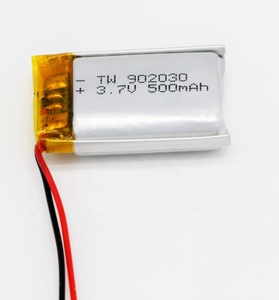 902030 500mah <span class=keywords><strong>3</strong></span>,7 v cylindrical oem high temperature cells pack ion Headphones for bluetooth - Product Image 2