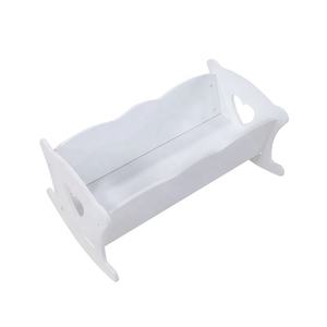 Популярные куклы Новорожденные, большая белая гусиная кукла, плюшевая красивая кровать, кукольный домик, деревянная кровать - Product Image 5