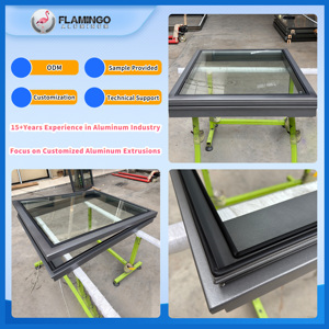Fabricant chinois de fenêtres de toit motorisées sur mesure, ouverture électrique rétractable, lucarne en verre pour toits plats - Product Image 2
