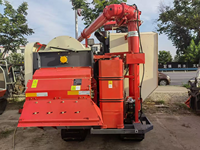 Moissonneuse-batteuse sur chenilles Lovol RG60 pour riz, blé, soja, céréales, avec moteur diesel, boîte de vitesses, semi-automatique, largeur de travail de 2200 mm
