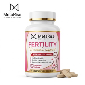 Soutien à la fertilité pour femmes adultes, 60 comprimés, mélange d'herbes premium, complément alimentaire, équilibre hormonal, santé reproductive, bien-être - Product Image 1