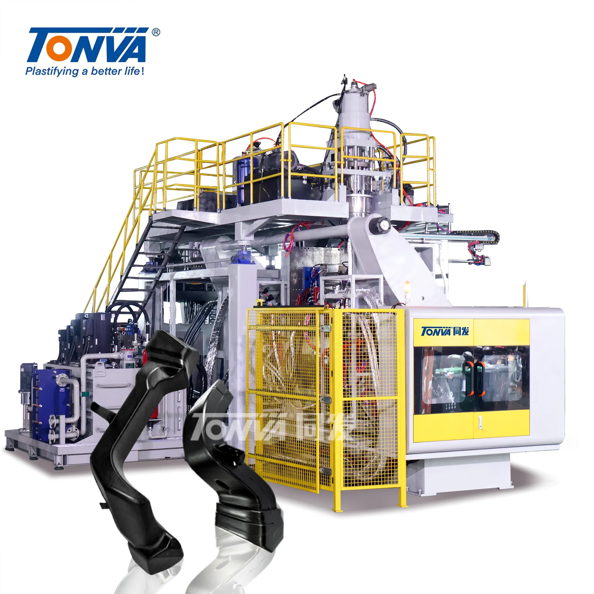Technical Plastic Automobile Air Duct Extrusion Blow Molding Making Machine