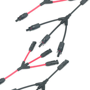 OEM commercio all'ingrosso Y-tipo a quattro vie cavo solare cablaggio 1 a 3 per il collegamento del pannello solare - Product Image 3