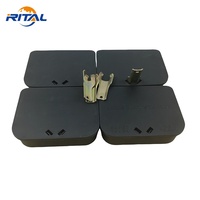 Boîte en plastique antiparasitaire Rat Appât pour rongeurs Piège à souris réutilisable sécurisé Station d'appât pour souris avec clé
