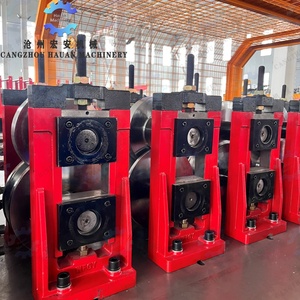 เครื่องขึ้นรูป CNC อัตโนมัติ พร้อมมอเตอร์ PLC และตลับลูกปืน สำหรับรางนำประตูม้วนสแตนเลสทนการกัดกร่อน - Product Image 4