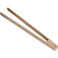 Pince alimentaire en bambou écologique, tailles personnalisables (20-32 cm), gravure de logo, mini-pince multi-usage, sûre pour la maison et la cuisine