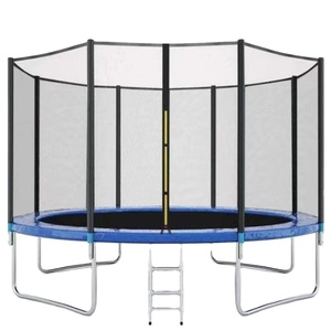 Venta caliente 6 pies/8 pies/10 pies/12 pies trampolín de salto al aire libre e Interior Fitness niños seguridad trampolín al aire libre - Product Image 6