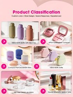 Flacon cosmétique cylindrique PET de 300 ml avec bouchon PP pour l'emballage de produits de soin de la peau, des cheveux et des soins personnels