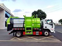 Camion à ordures compacteur diesel manuel Dongfeng 4x2 pour cuisine