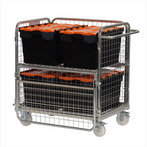 إنتاج المهنية البسيطة 4 الجانبين الصلب المواد تفكيك المجلفن حاوية من الزنك المجلفن ل مستودع - Product Image 4