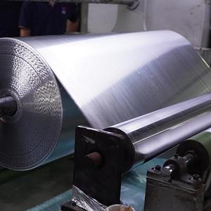 Лента из алюминиевой фольги FSK для обмотки воздуховодов ОВКВ, огнестойкая, термостойкая, влагозащитная, для герметизации - Product Image 3