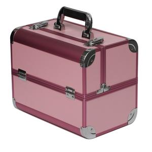 Estuche cosmético <span class=keywords><strong>de</strong></span> belleza al por mayor, caja organizadora <span class=keywords><strong>de</strong></span> almacenamiento <span class=keywords><strong>de</strong></span> <span class=keywords><strong>maquillaje</strong></span> <span class=keywords><strong>profesional</strong></span> <span class=keywords><strong>de</strong></span> aluminio, estuche cosmético portátil <span class=keywords><strong>profesional</strong></span> - Product Image 2