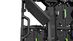 PrivaLED 500x1000mm毫米铝制发光二极管墙板p2.6 p2.84高性能室内租赁发光二极管显示屏 - Product Image 4
