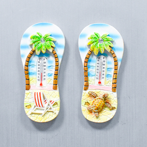 2020 artículos promocionales 3D resina imán de nevera con termómetro - Product Image 1