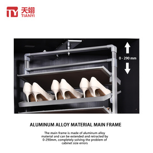 Công suất lớn xoay Giày rack360 ° xoay Giày tổ chức tủ - Product Image 3