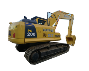 รถขุดไฮดรอลิกตีนตะขาบ KOMATSU PC200-8 มือสอง ขนาด 20 ตัน จากญี่ปุ่น  KOMATSU PC200-8 สำหรับขาย - Product Image 1