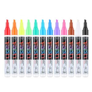 Pennarello <span class=keywords><strong>Liquido</strong></span> Fluorescente di Alta Qualità per Lavagna LED, Vetro e Decorazioni per Finestre - Product Image 2