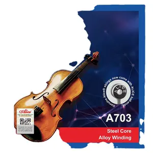 Bộ Dây Đàn Vĩ Cầm Alice A703 Bộ Dây Đàn Violin Bộ Phụ Kiện Gia Đình EADG Dây Lớn