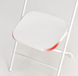 Modern Waterproof <b>Plastic</b> Folding <b>Chair</b> Low Temperature Resistance Minus 25degrees for Outdoor Use Hall Courtyard Hotel School - Product Image 4