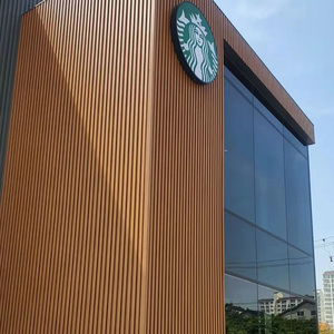 ระบบผนังภายนอกแบบประกบกันกันน้ำคุณภาพสูงจากวัสดุ WPC สำหรับอาคารสำนักงานพร้อมแผ่นผนังภายนอก - Product Image 4