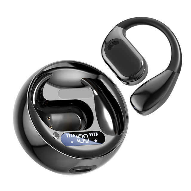 AI-powered Smart Translation APP Wireless 5.4 Earbuds OWS Simultaneous Interpretation TWS Hifi Stereo Digital Display ENC IPX5