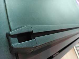 Toldo de camión impermeable de 5 pies, 5,5 pies y 6 pies, tapa dura de acero de aleación de aluminio para Tacoma Nissan Frontier <span class=keywords><strong>Ford</strong></span> <span class=keywords><strong>Ranger</strong></span> Chevrolet Locking - Product Image 2