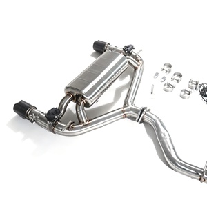 Venta Directa: Sistema de Escape Catback de Alto Rendimiento para BMW 320i F30 B48 2.0T 2018, Tubo de Escape con Válvula Electrónica y Silenciador - Product Image 5
