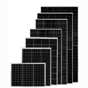 Hot bán đen 150W 18V/36V nửa di động <span class=keywords><strong>PV</strong></span> mô-đun Mono panel năng lượng mặt trời - Product Image 5