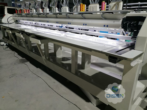 Máquina Bordadora Computarizada Industrial de Automatización Digital para Camisetas y Gorras, de Diez Cabezales y Múltiples Agujas - Product Image 3