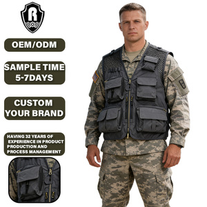 Gilet de travail haute visibilité personnalisable Roewe en matériaux de qualité supérieure avec option logo bière et sacoche tactique - Product Image 1