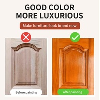 Peinture acrylique à base d'eau pour bois, effet grain, changeant de couleur, éclaircissante, huile de cire pour bois, pour portes, fenêtres, armoires, revêtement bois style antique