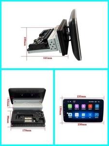 วิทยุติดรถยนต์ระบบแอนดรอยด์ขนาด 7/9/10 นิ้ว แบบ Double Din พร้อม GPS, CarPlay, Android Auto, ระบบแฮนด์ฟรี, USB, MP3 และระบบนำทางแบบพับเก็บได้ - Product Image 6