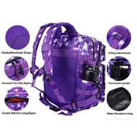 Sac à dos de randonnée Trailpop personnalisé avec logo, imperméable, pour voyages en plein air, sport, fitness, 50L, sac à dos tactique de gym, double porte-gobelets