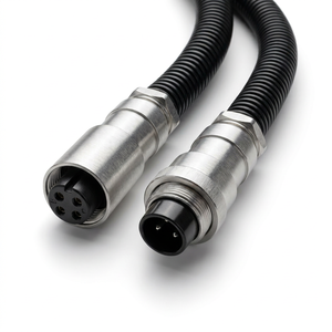 Özel GX16 Endüstriyel Servo Motor Kablosu Yüksek Esneklikli Ekranlı PBT İzoleli IP66 Dereceli Güç Kablosu Ev Aletleri Makineleri için - Product Image 1