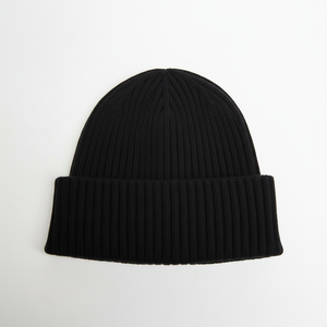 Beanie hat mùa đông cổ điển tùy chỉnh thêu logo Jacquard dệt kim hat mũ ấm - Product Image 5