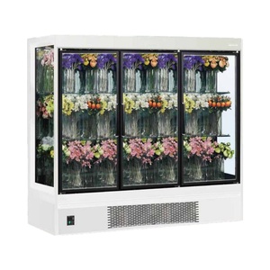 3도어 유리문형 직립형 디스플레이 냉장고 꽃 냉장고 팬 냉각 3060L 2~8도 - Product Image 2