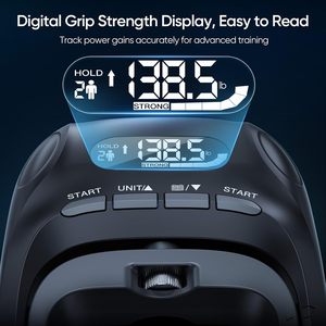 Dinamómetro Digital de Mano, Entrenador de Dedos, Ejercitador de Muñeca, Fortalecedor de Agarre Electrónico con Batería - Product Image 4