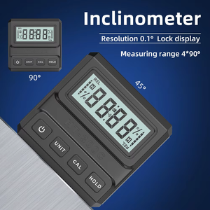 HT-300C kỹ thuật số máy đo độ nghiêng góc độ <span class=keywords><strong>goniometer</strong></span> đo bevel Meter nam châm 90 độ thước đo góc - Product Image 4