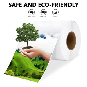 Etiquetas de Envío de Papel Térmico de Alta Calidad 4x6, 80mm*80mm, Adhesivo Fuerte para Envío Exprés - Product Image 3