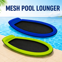 Fauteuil inclinable personnalisé pour une personne, plateforme flottante en maille, lit flottant gonflable, équipement de loisirs aquatiques en plein air