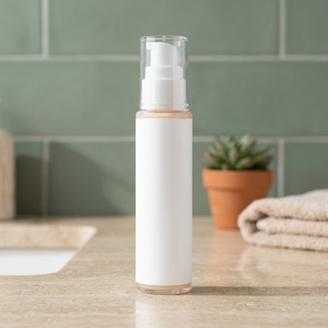 Sérum liquide concentré à l'acide hyaluronique naturel et à la vitamine C avec estampage doré pour le visage, riche en antioxydants, anti-âge, en flacon - Product Image 3