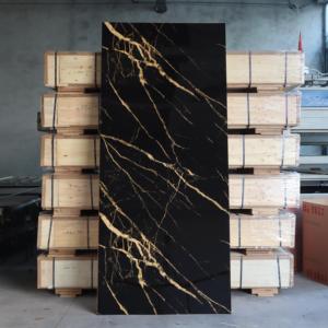 Tấm tường nhựa <span class=keywords><strong>PVC</strong></span> bóng cao với thiết kế bằng đá cẩm thạch chống thấm nước và chống ẩm cho khách sạn và văn phòng Bảo hành 1 năm - Product Image 4