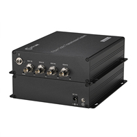 Extendeurs de fibre optique 4 ports 3G-SDI sur FC, qualité de diffusion, prise en charge des caméras 3G-SDI, HD-SDI (sans données RS-485)
