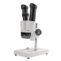 Laboratory Microscope S-10-P 20 or 40X Student Education Binocular Stereo Microscope No Light Source